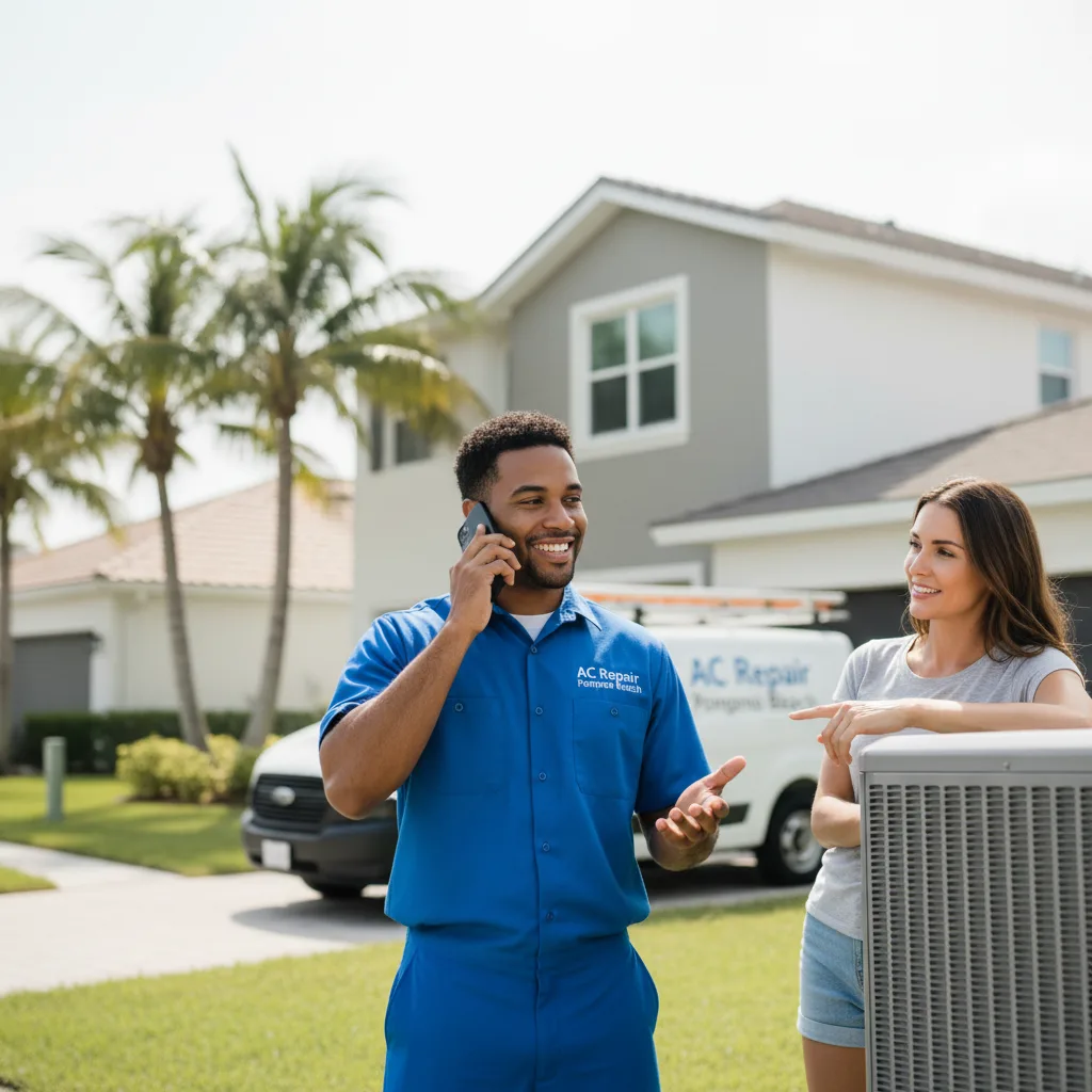 AC Repair Pompano Beach customer support in Robinsonville